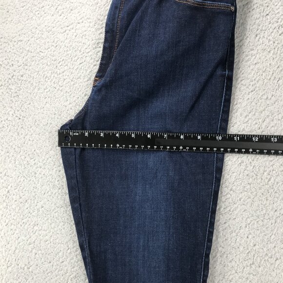 MOTT & BOW Jeans Womens Size 32x28 Jane Skinny High Rise Dark Wash Stretch Denim - Picture 11 of 13